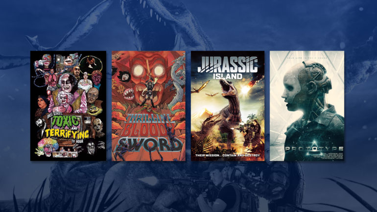 L’horreur de B à Z: Uncle Sleazo, Thrilling Bloody Sword, Jurassic Island et Prototype